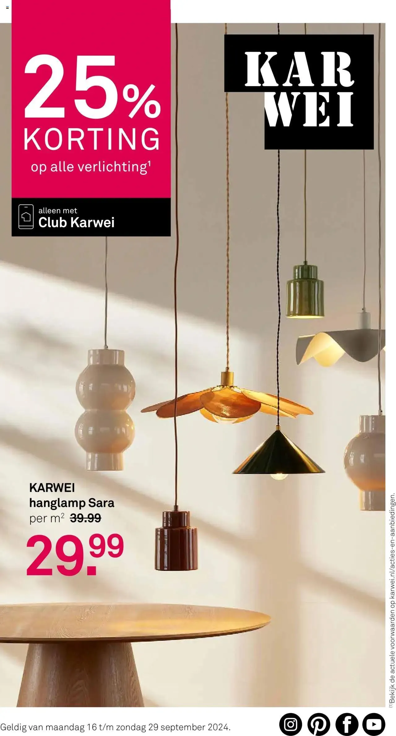 KARWEI - Folder van 22 september tot 31 december 2024 - Folder pagina 1