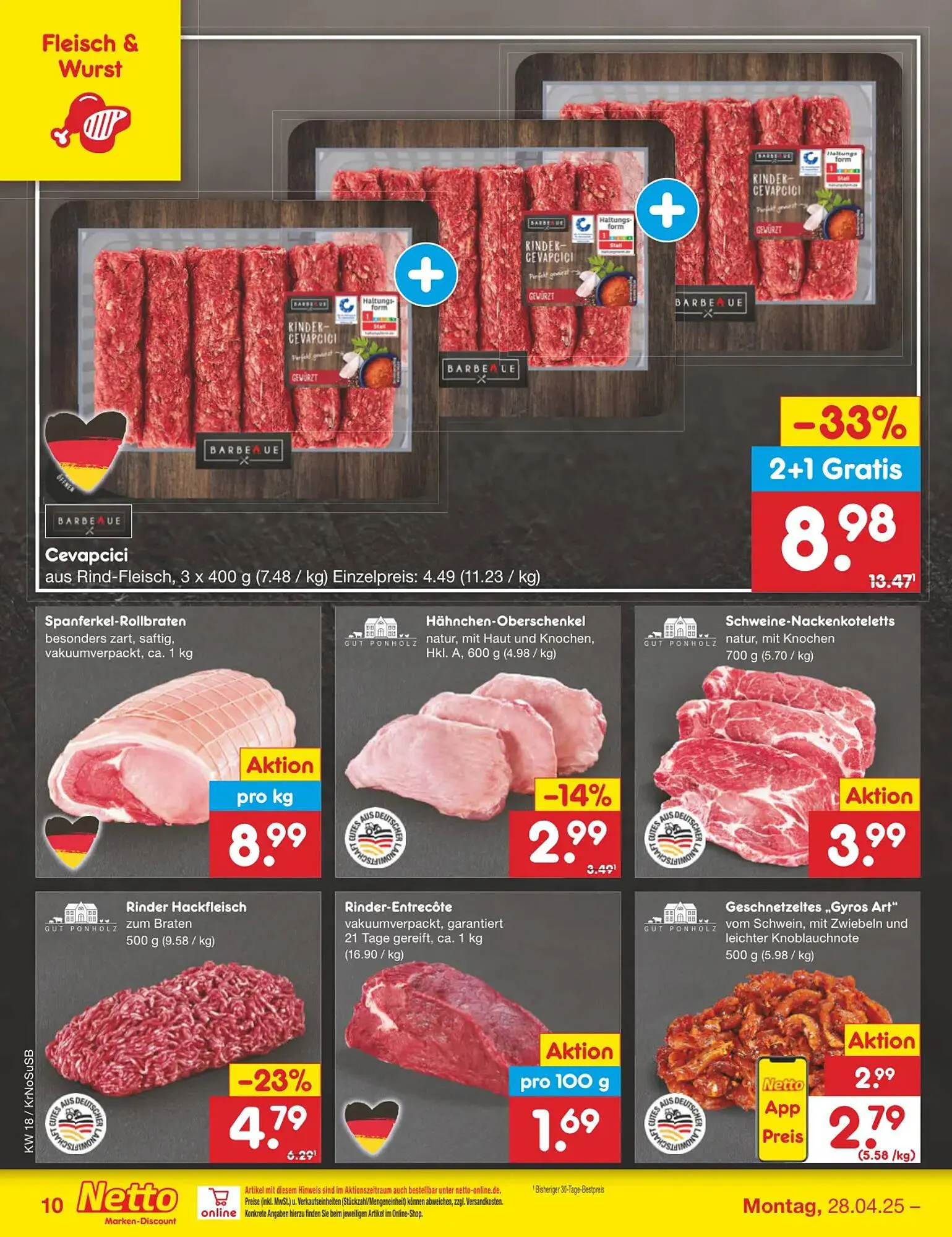 Netto Marken-Discount DE folder van 28 april tot 3 mei 2025 - Folder pagina 10