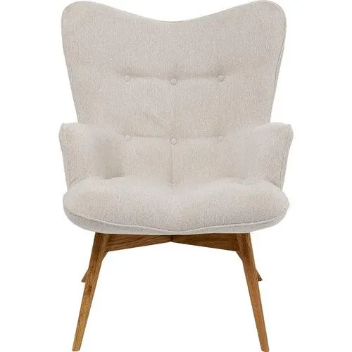 Kare Design Fauteuil Vicky creme