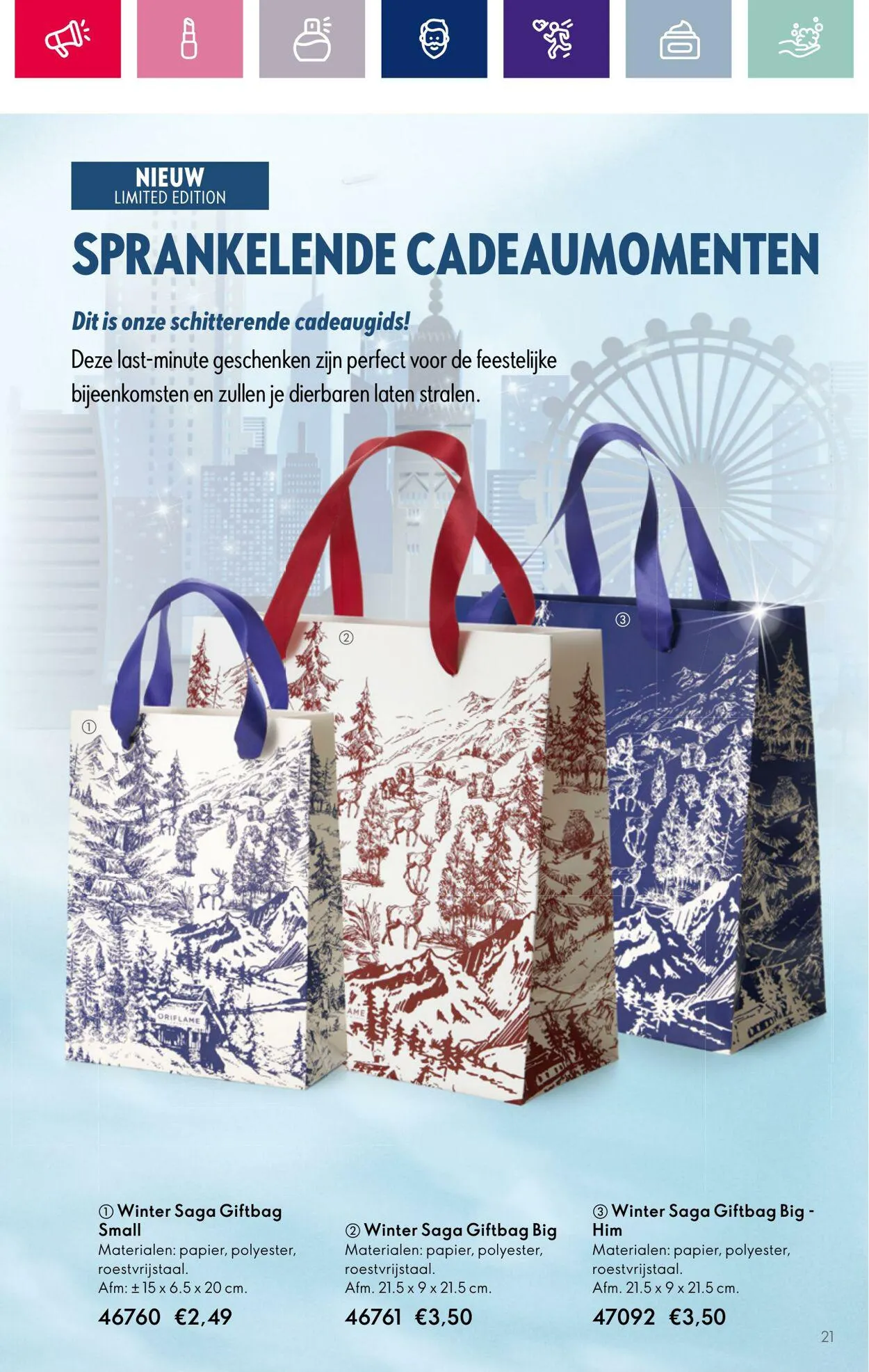 Oriflame Actuele folder van 29 november tot 19 december 2023 - Folder pagina 21