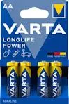 Varta batterij Longlife Power AA, blister van 4 stuks