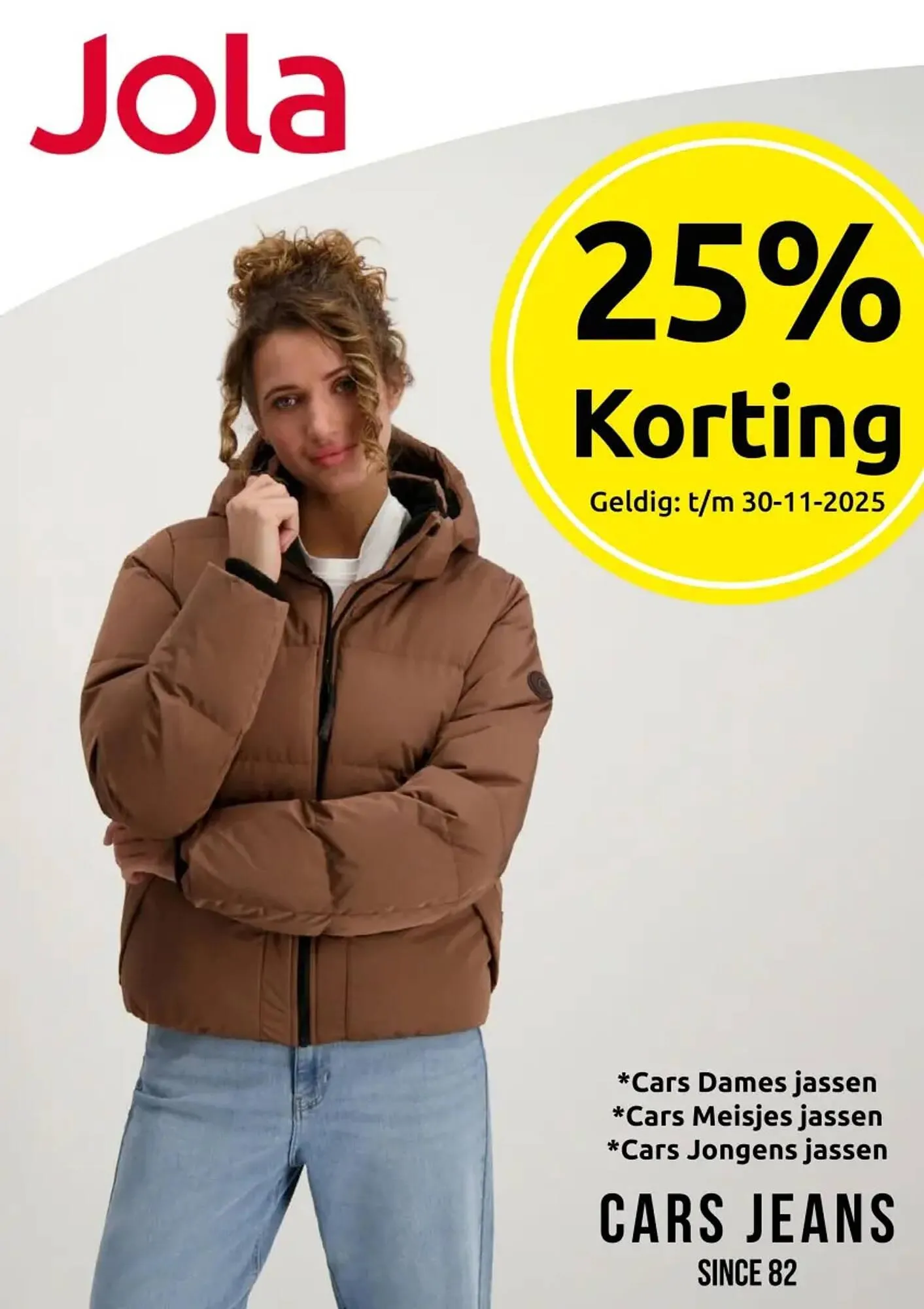 Jola Mode folder van 2 november tot 30 november 2025 - Folder pagina 1