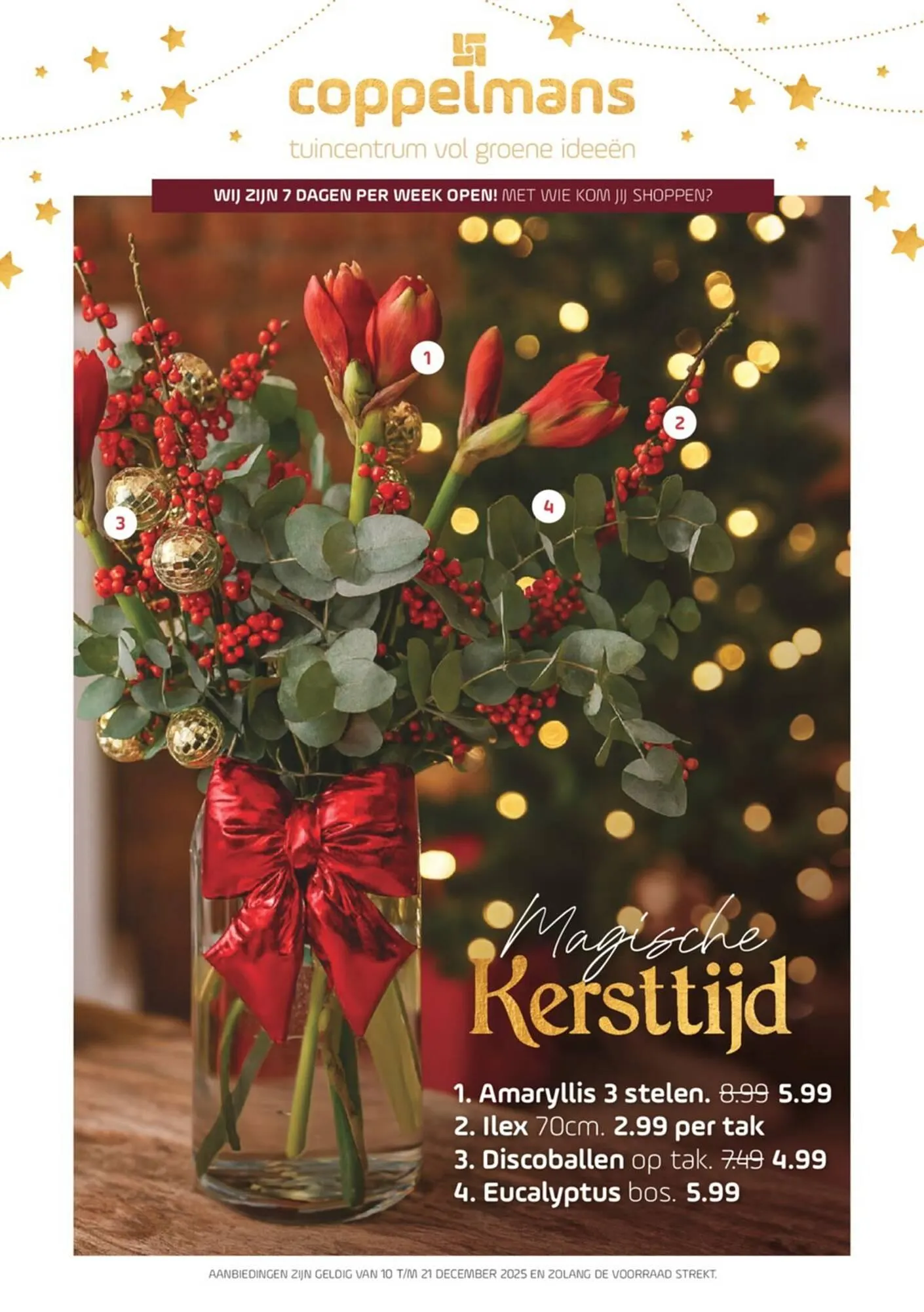 Coppelmans folder van 10 december tot 21 december 2025 - Folder pagina 1