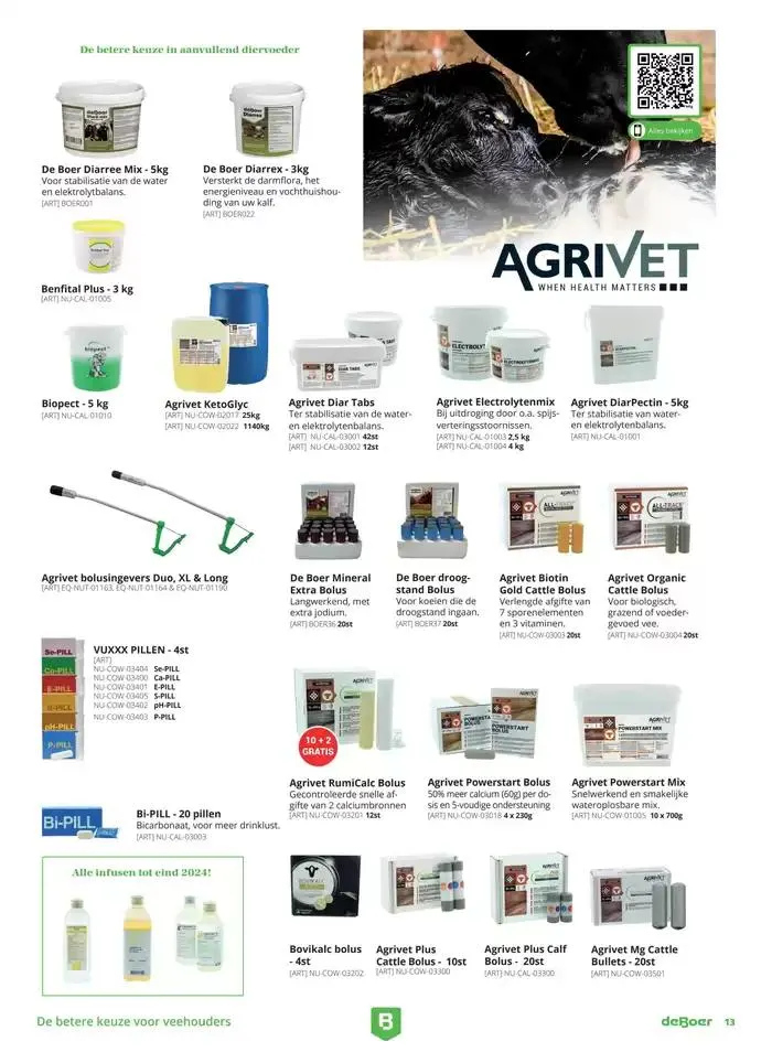 De betere keuze voor veehouders van 26 december tot 31 maart 2025 - Folder pagina 13