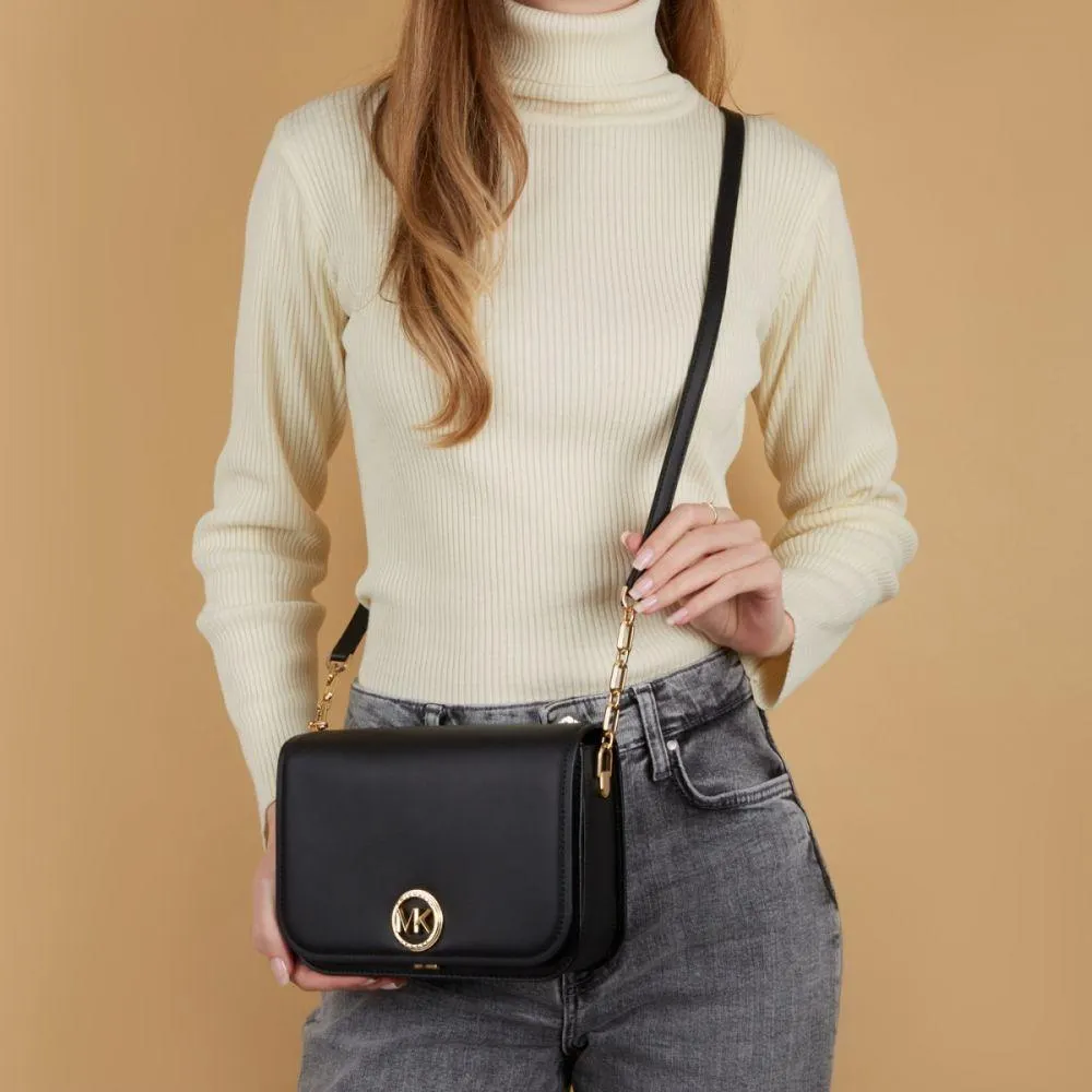 Delancey Zwarte Crossbody Tas 30S4GD8M2L-001