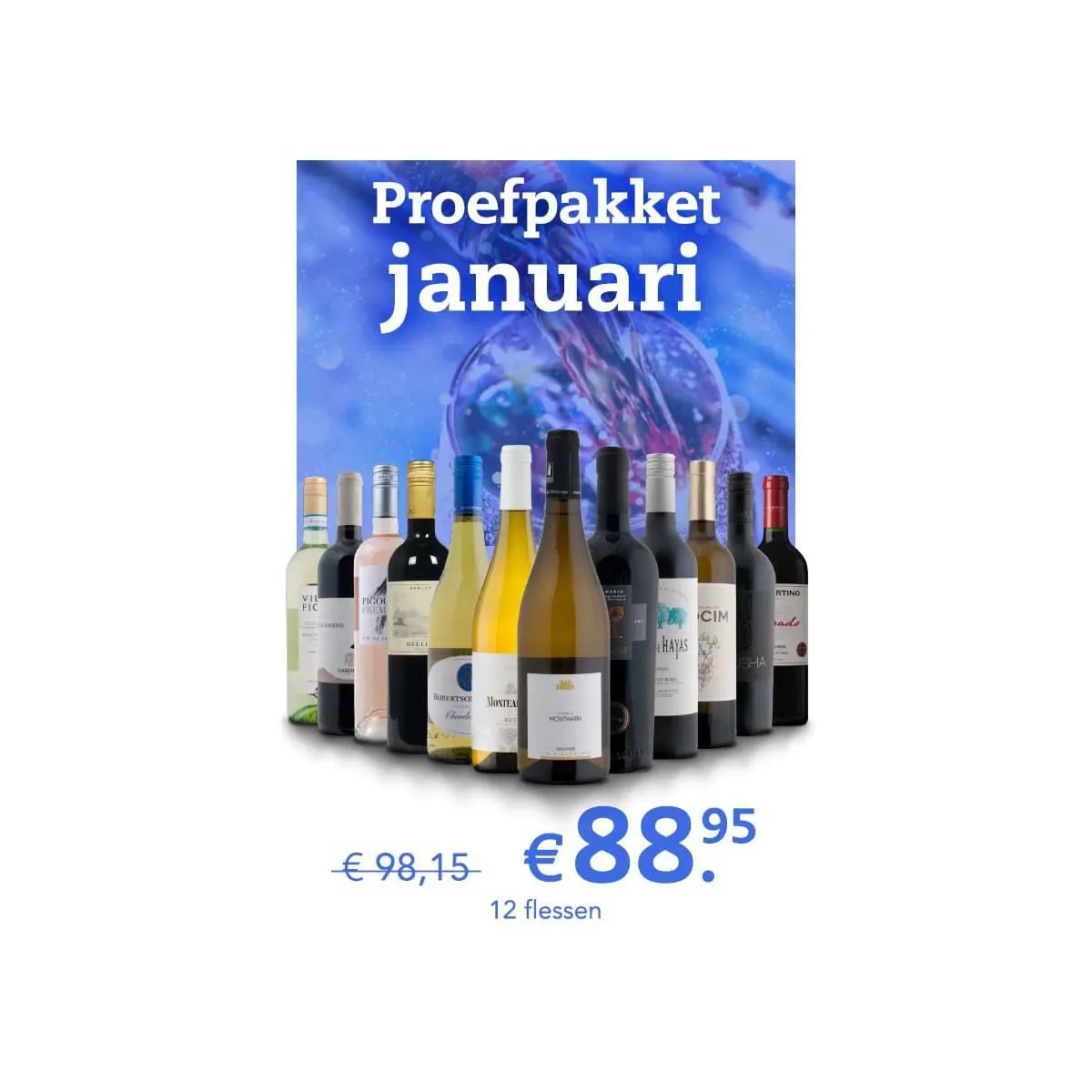 Proefpakket januari 12 fl.