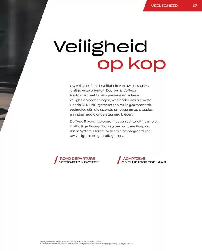Civic Type R van 19 november tot 30 juni 2025 - Folder pagina 17