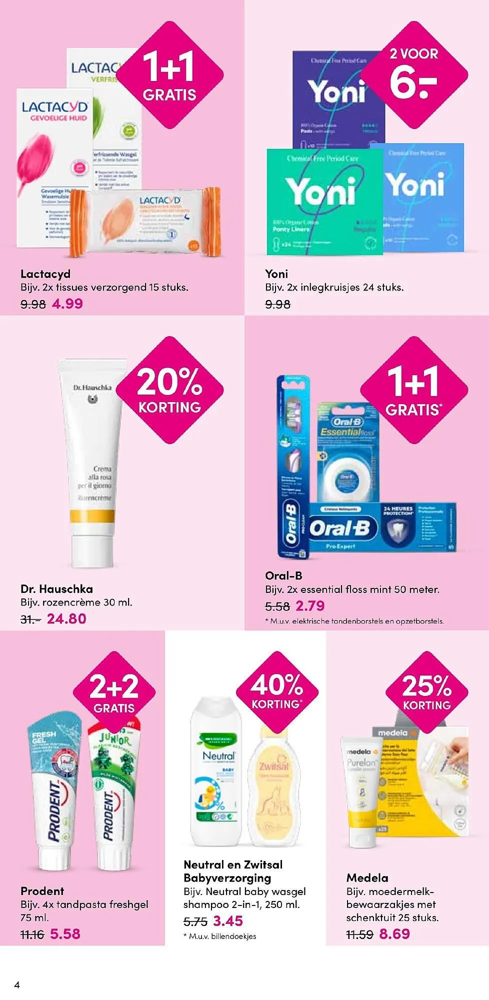Drogisterij Visser folder van 23 februari tot 8 maart 2026 - Folder pagina 4