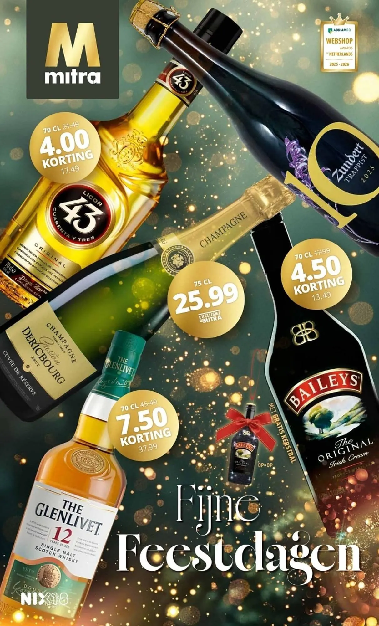 Mitra folder van 15 december tot 4 januari 2026 - Folder pagina 1
