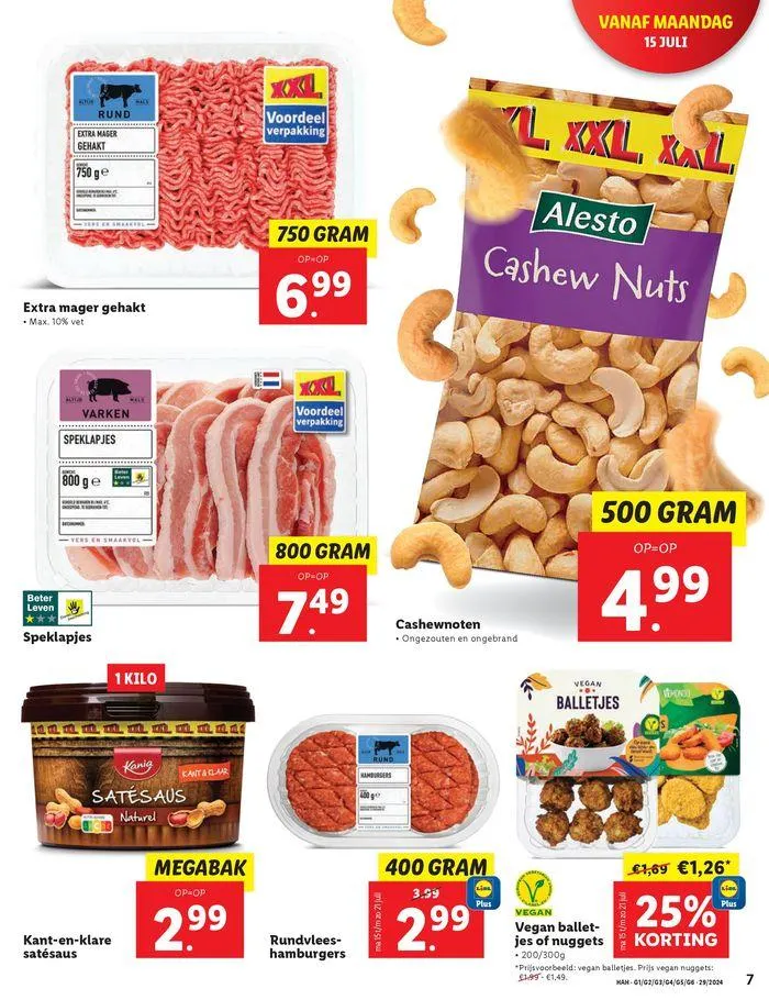 Actuele speciale acties van 11 juli tot 24 juli 2024 - Folder pagina 7