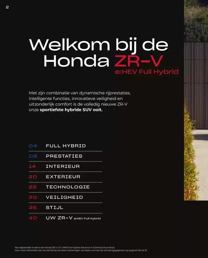 ZR-V van 19 november tot 30 juni 2025 - Folder pagina 2