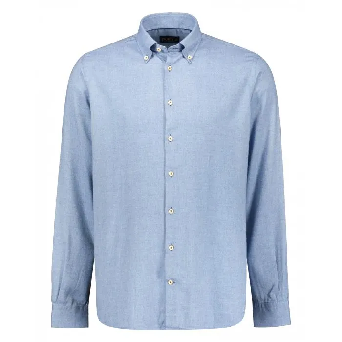 flannel button down overhemd