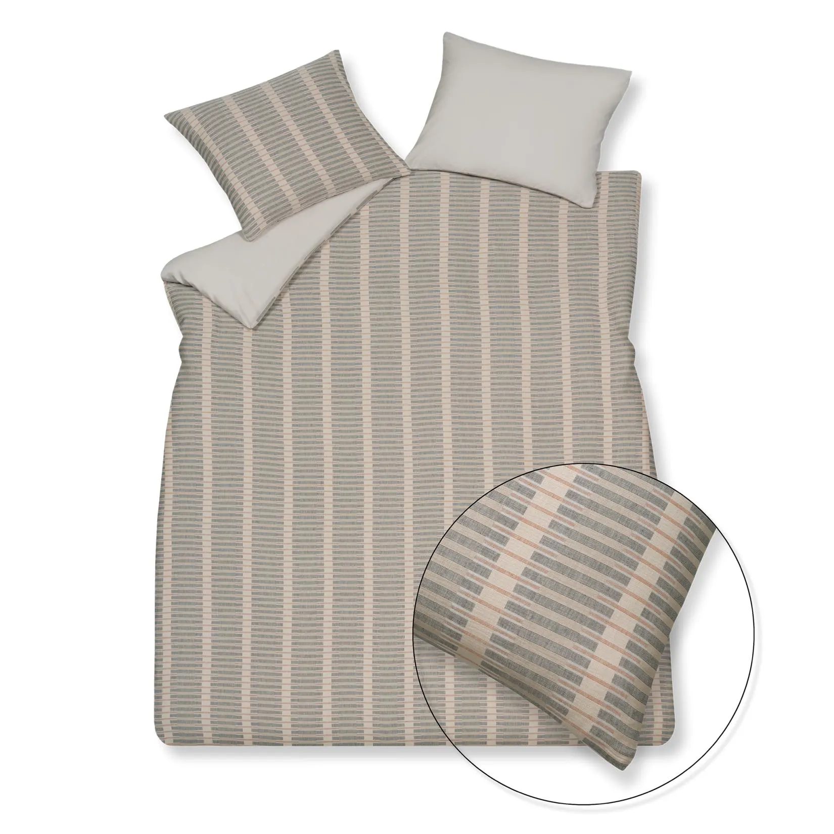 PURE 73 dekbedovertrek | stone