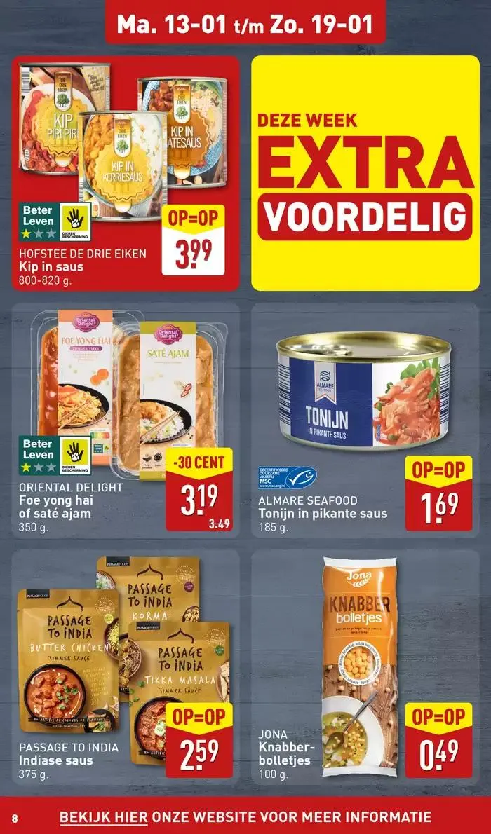 Exclusieve deals en koopjes van 9 januari tot 16 januari 2025 - Folder pagina 8
