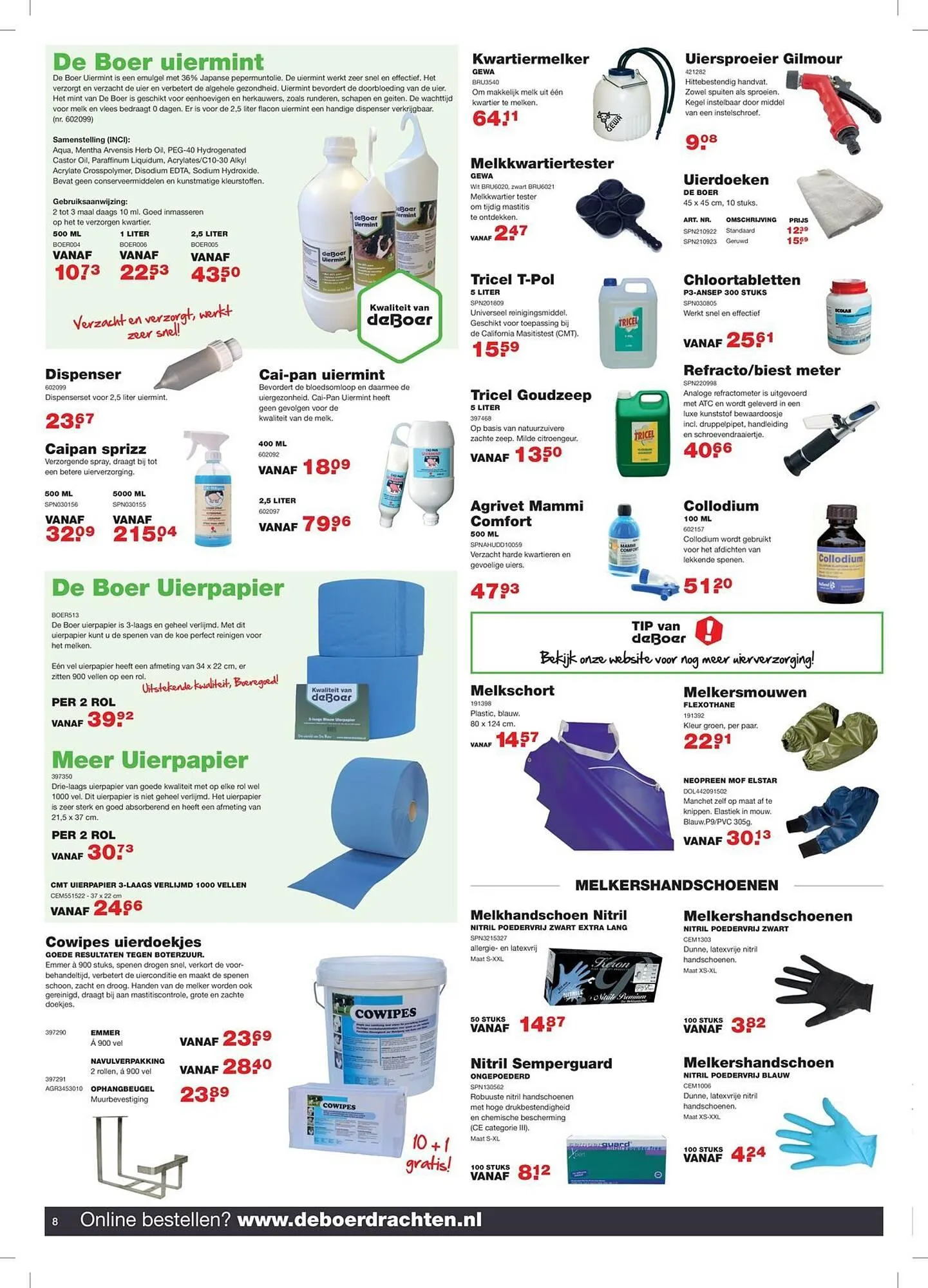 De Boer Drachten folder van 24 oktober tot 31 maart 2026 - Folder pagina 8