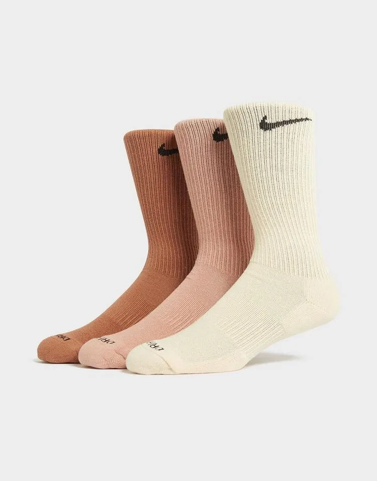 Nike Everyday Plus Cushioned Crew Socks (3-Pack)