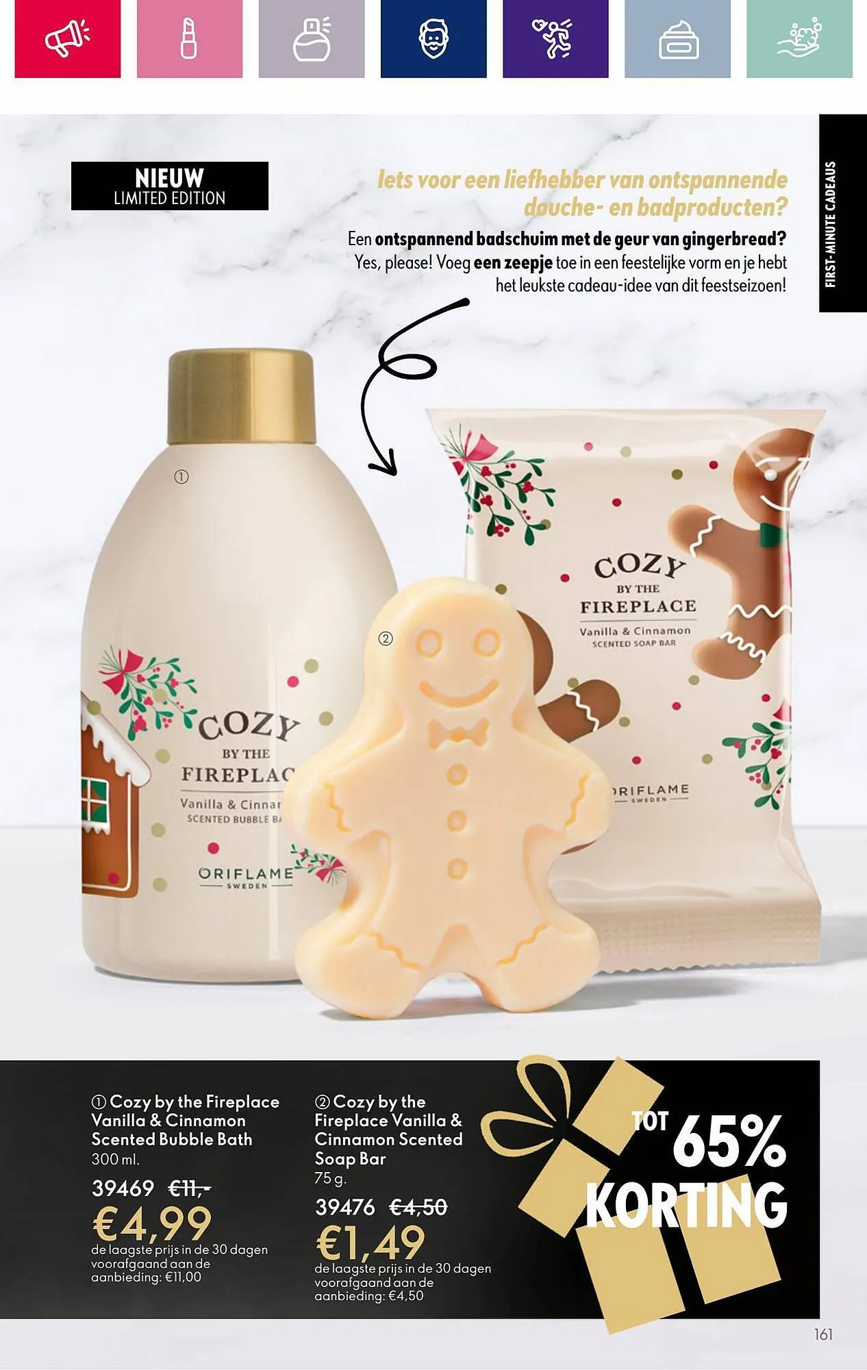 Oriflame folder van 25 oktober tot 7 november 2023 - Folder pagina 161