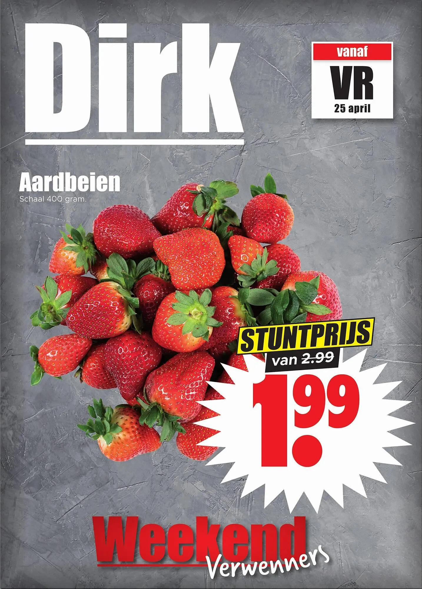 Dirk folder van 25 april tot 27 april 2025 - Folder pagina 1