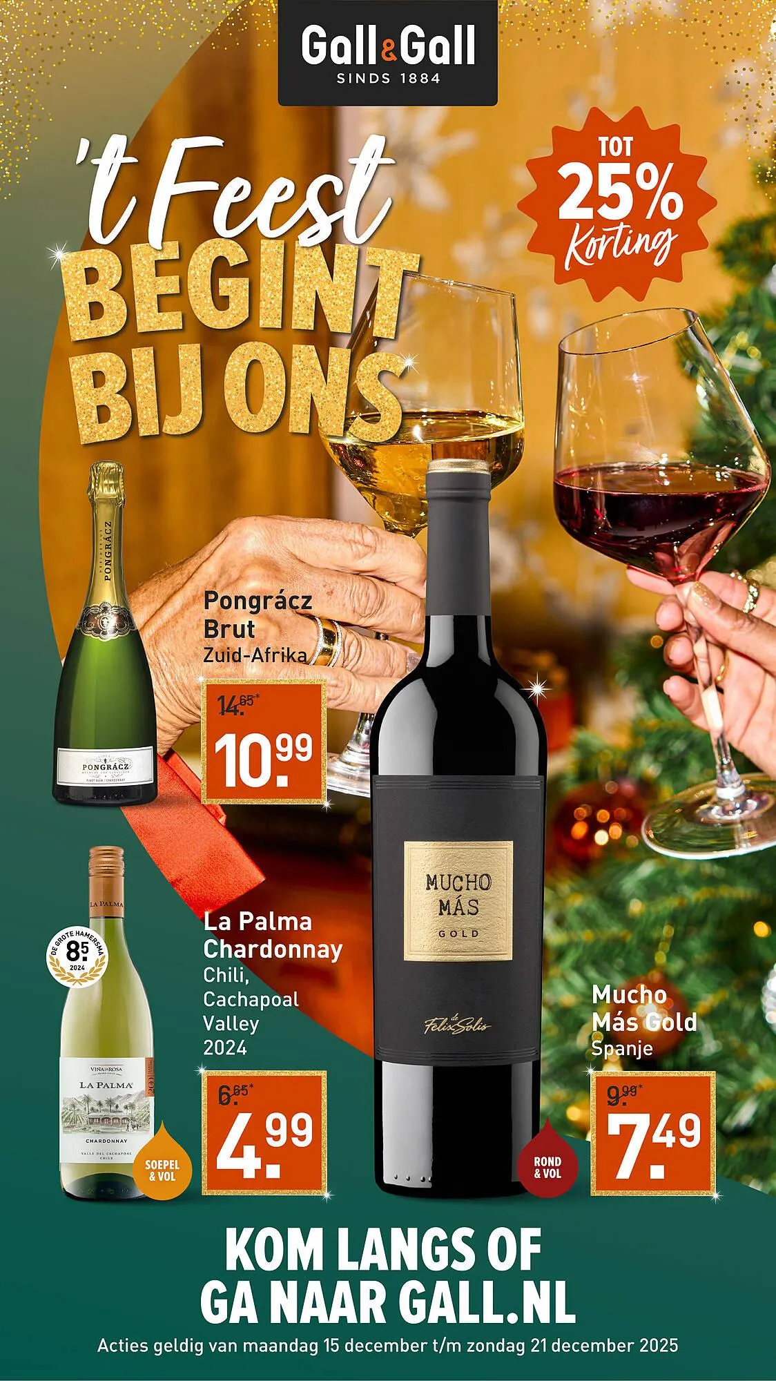 Gall & Gall folder van 15 december tot 21 december 2025 - Folder pagina 1