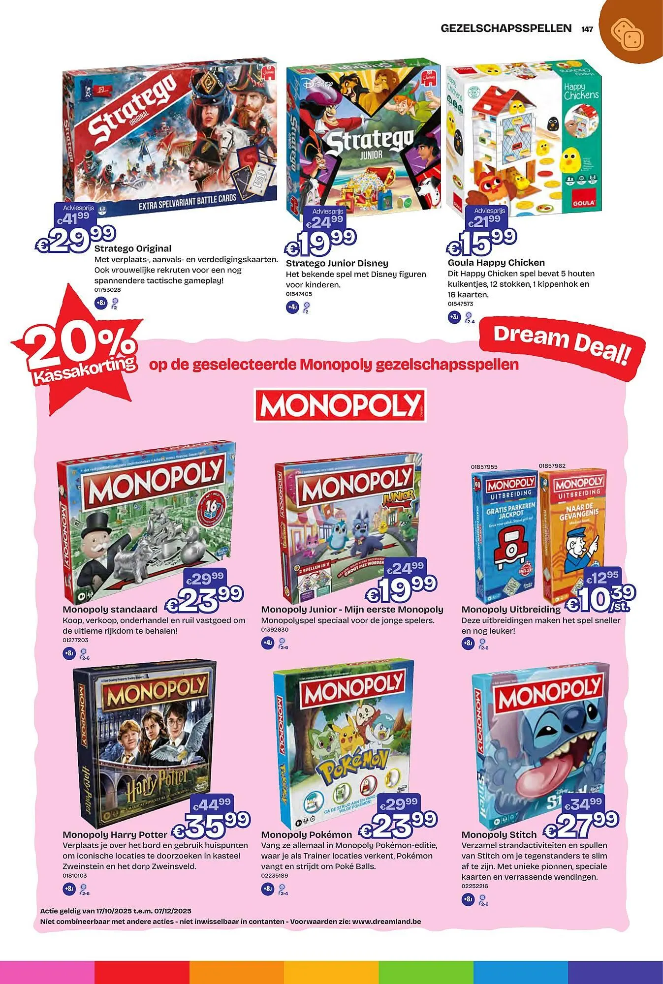 Dreamland Sint folder van 17 oktober tot 7 december 2025 - Folder pagina 147