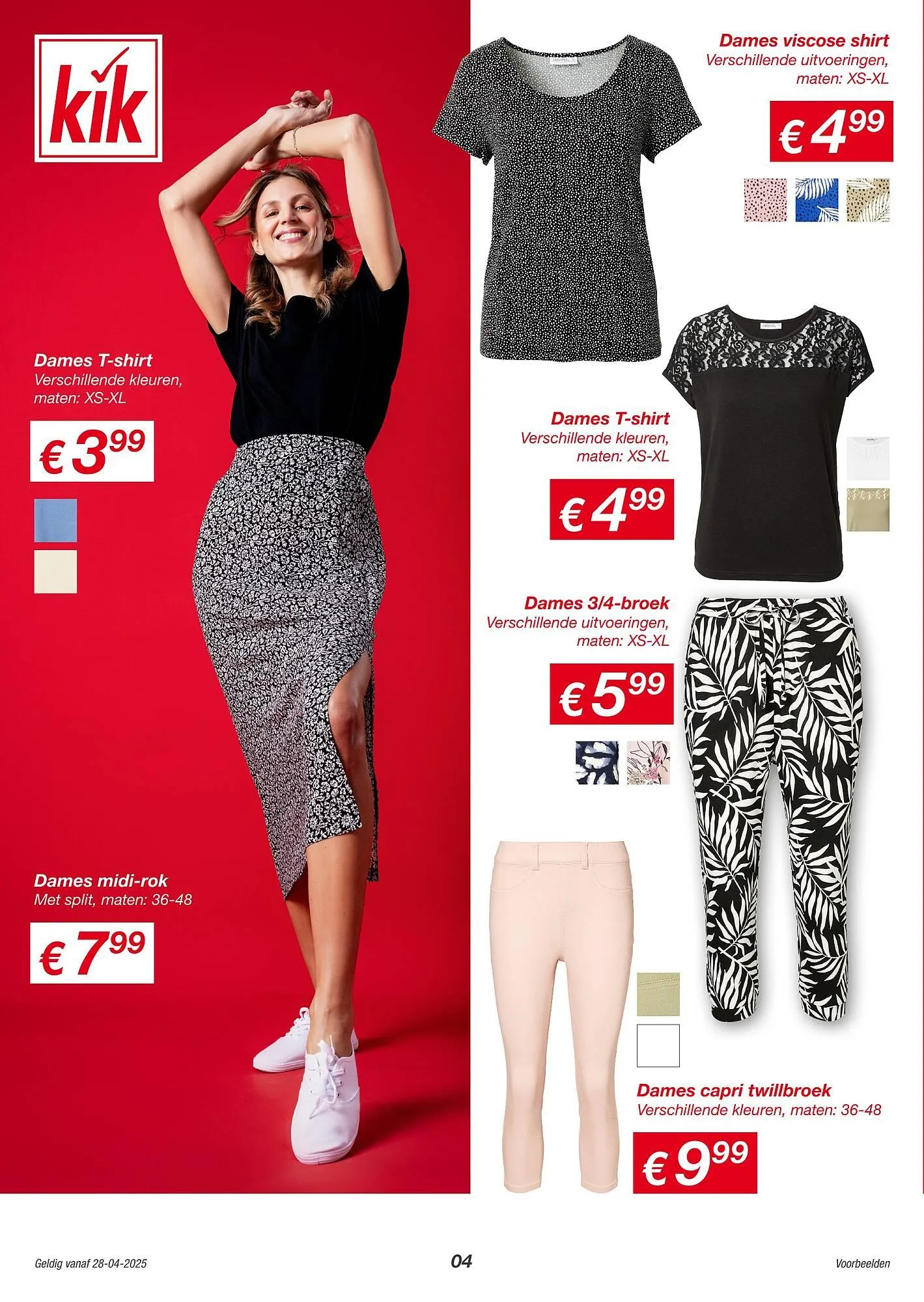 Kik folder van 28 april tot 27 mei 2025 - Folder pagina 4