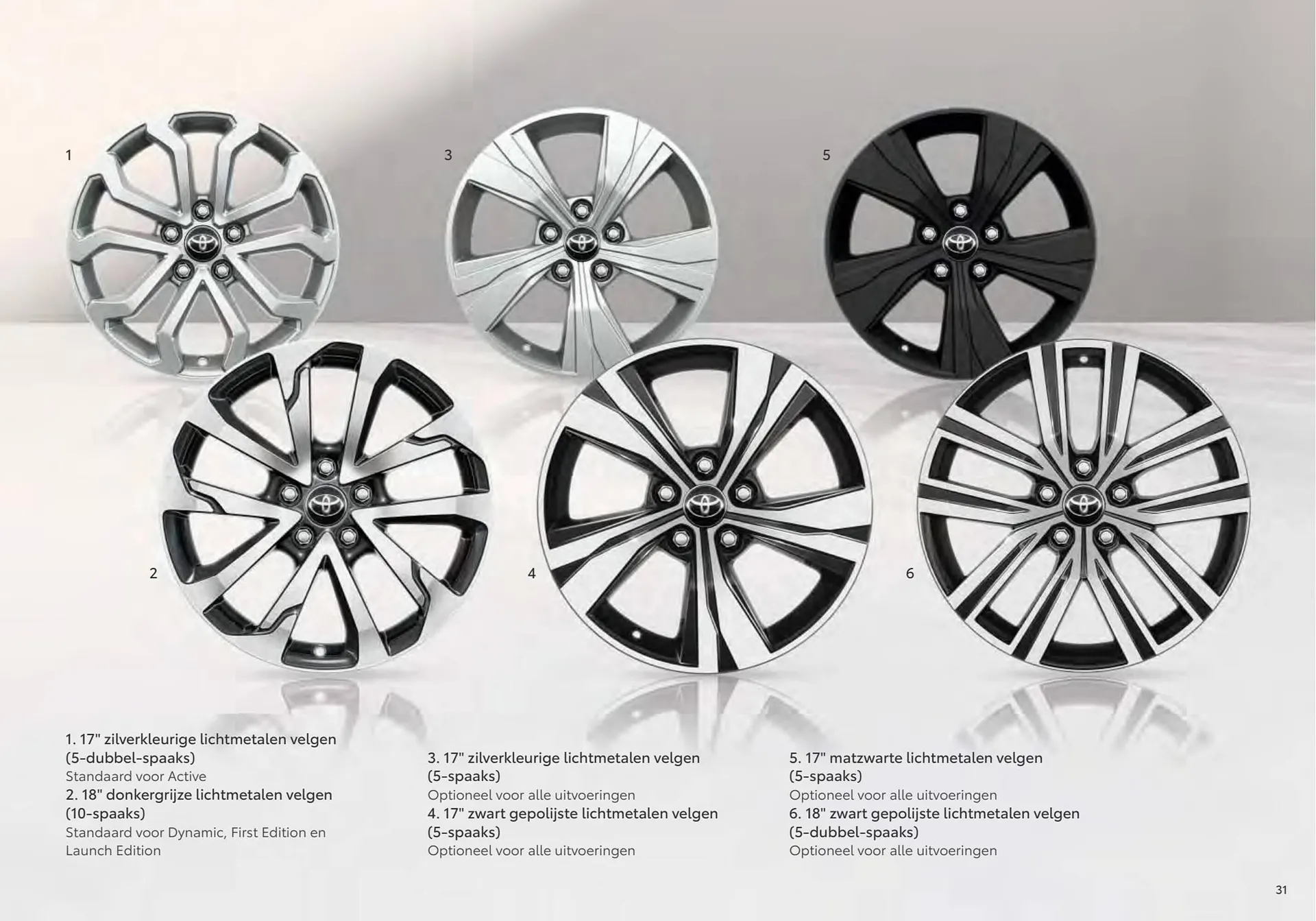Toyota Corolla Cross folder van 8 januari tot 8 januari 2024 - Folder pagina 31