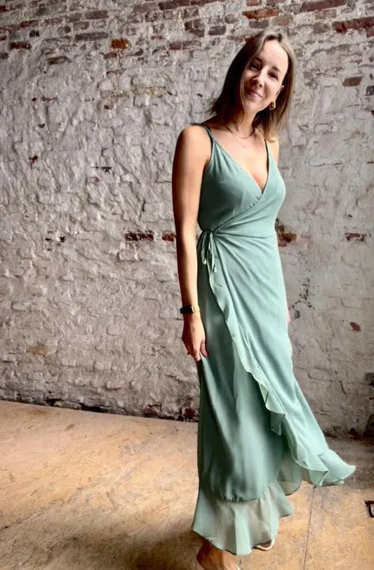 VIGRAPILLA Dress - Green Bay