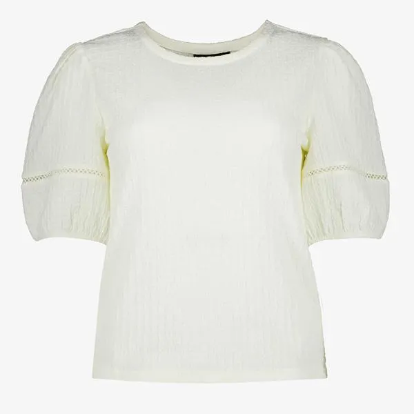 TwoDay dames top wit/crèmekleurig