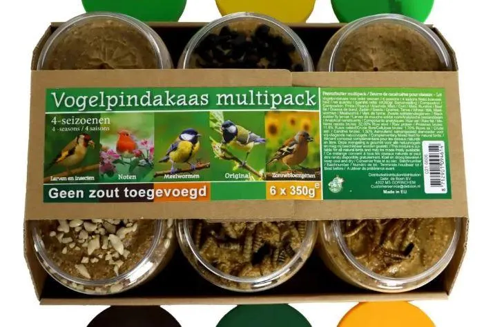 BOON BOON Pindakaas vogel multipack 6x350g