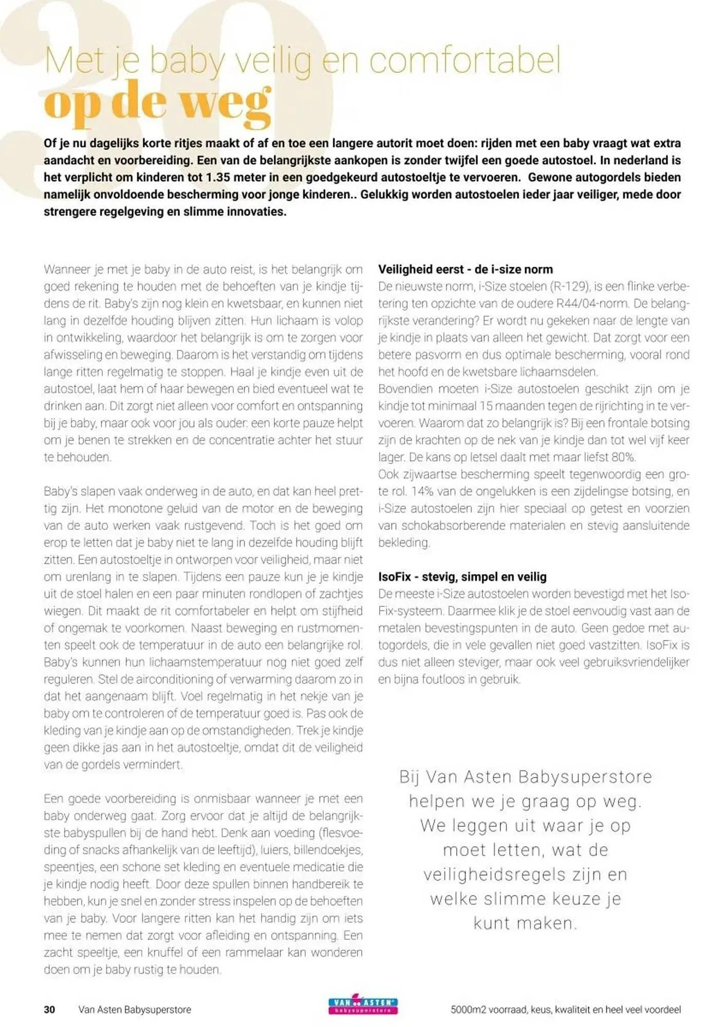 Van Asten BabySuperstore folder van 26 september tot 30 november 2025 - Folder pagina 30