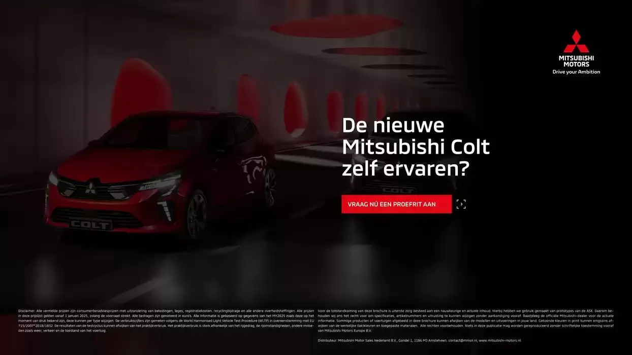 Mitsubishi Colt van 24 december tot 24 december 2025 - Folder pagina 27