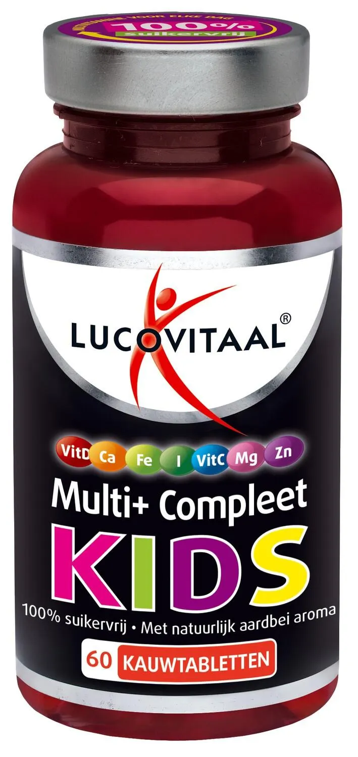 Lucovitaal Multi+ compleet kids 60 tabletten