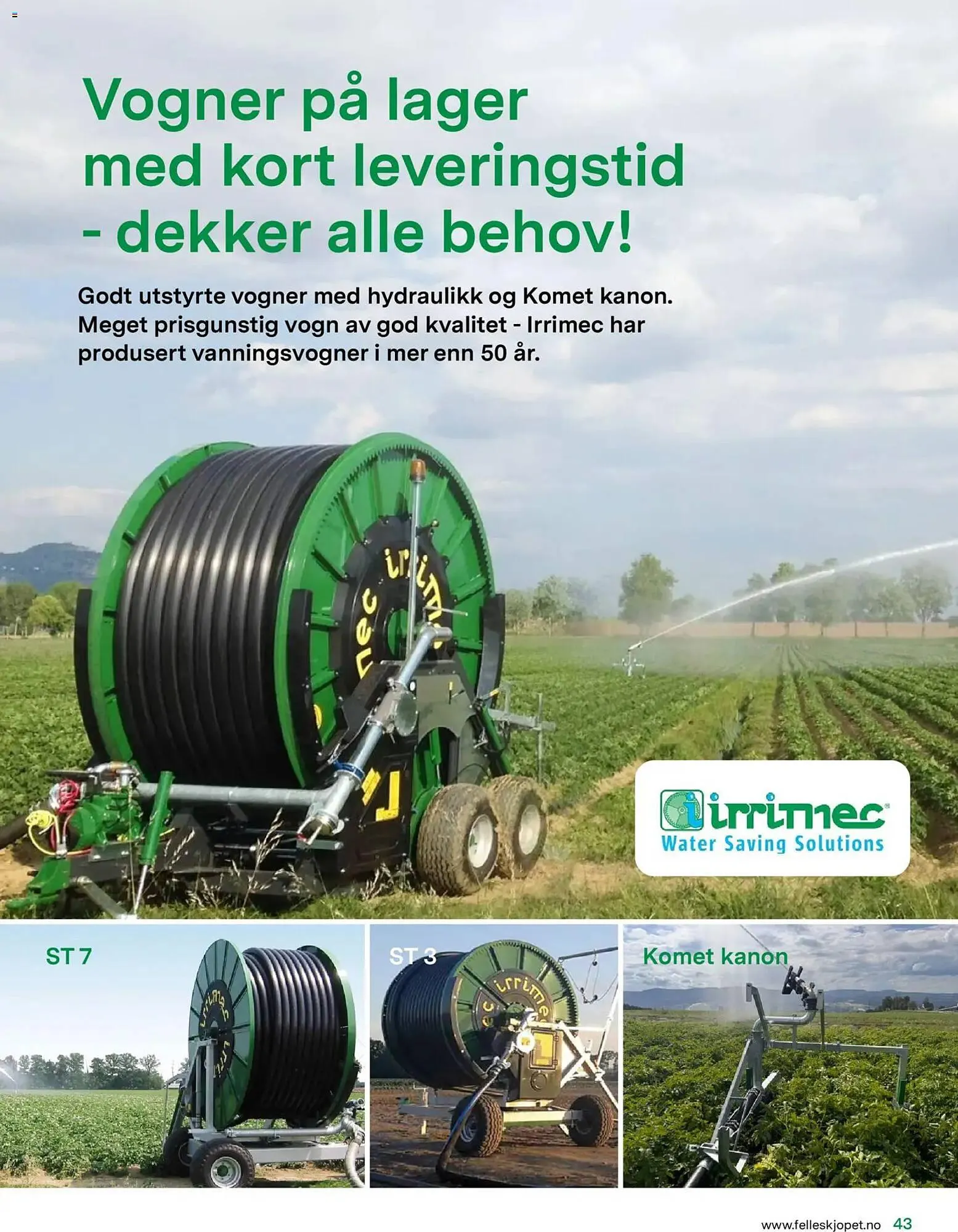 Felleskjøpet kundeavis fra 18. mars til 31. desember 2026 - kundeavisside 43