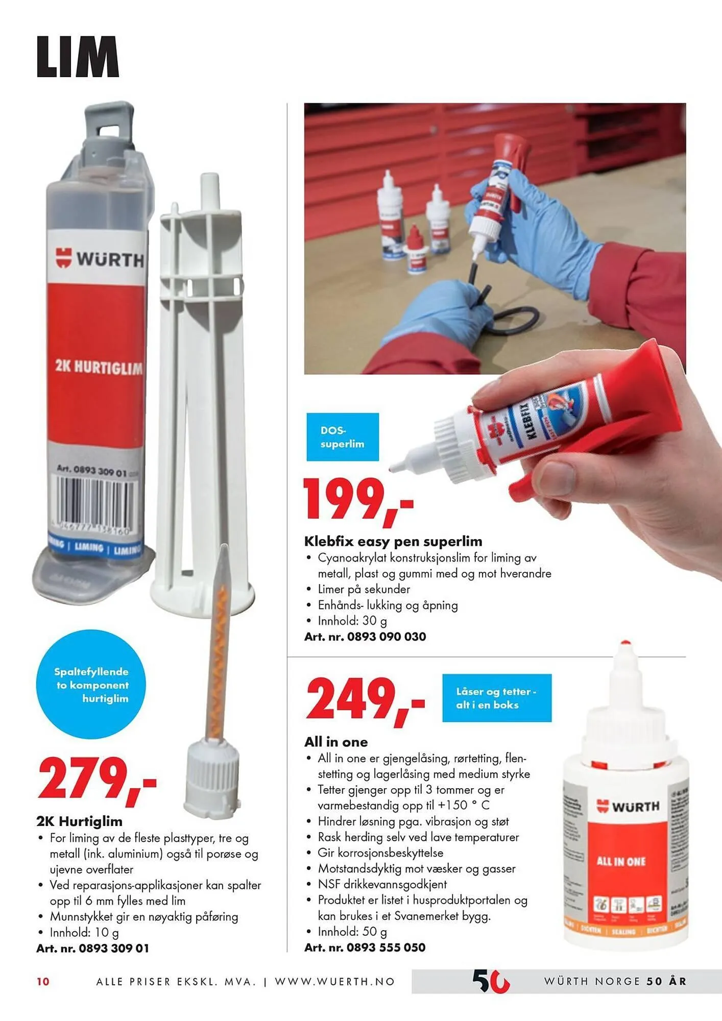 Würth Kundeavis fra 6. desember til 31. desember 2023 - kundeavisside 10