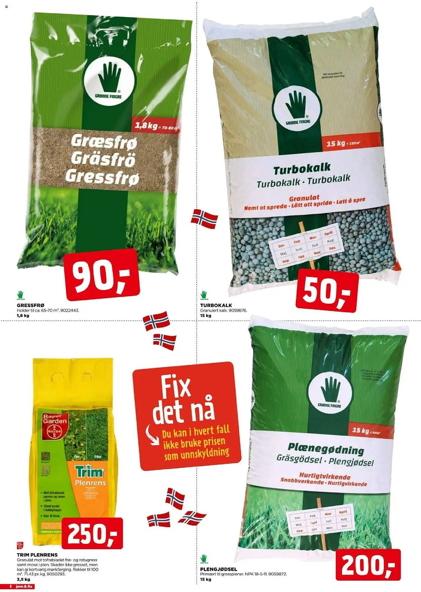 Jem & fix kundeavis fra 23. mars til 28. mars 2026 - kundeavisside 8