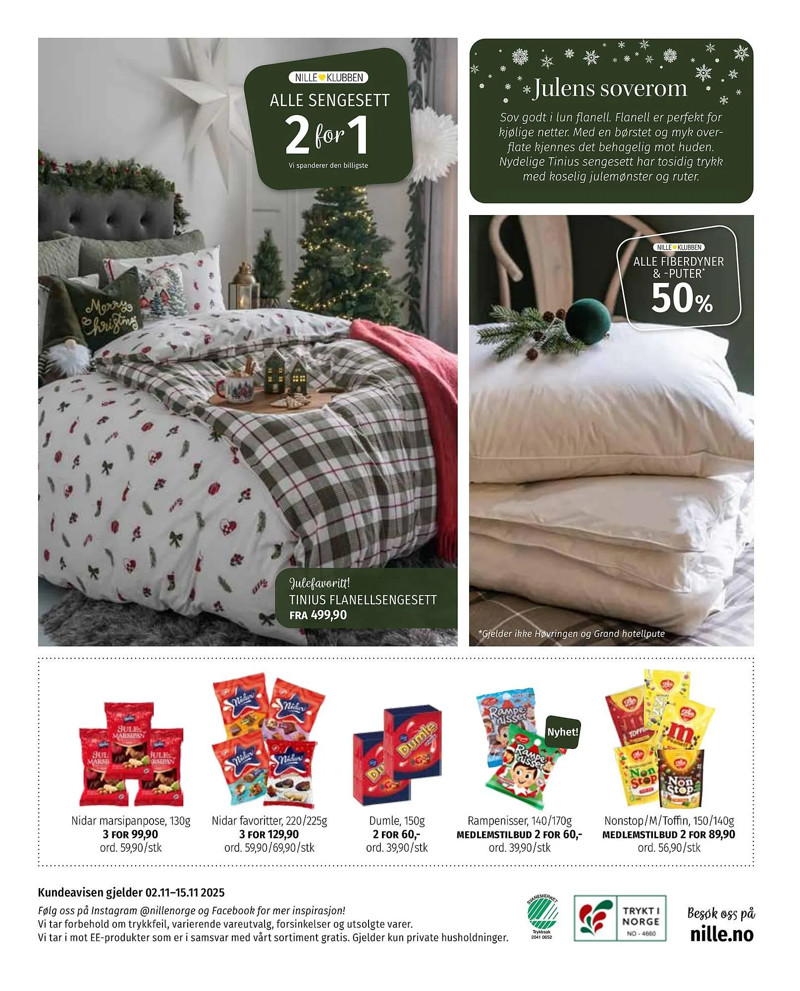 Nille kundeavis fra 2. november til 15. november 2025 - kundeavisside 16