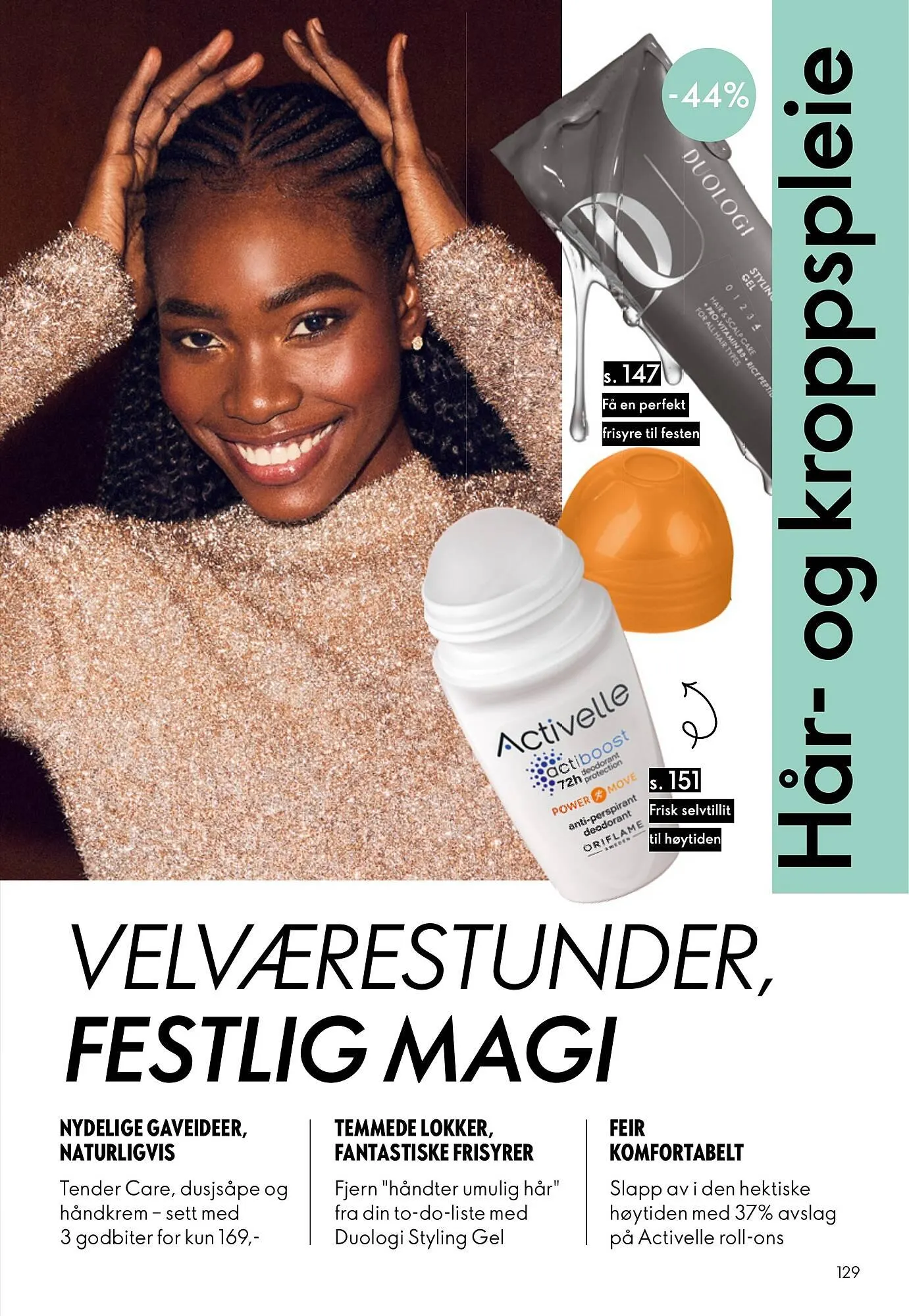 Oriflame katalog fra 10. desember til 30. desember 2025 - kundeavisside 129