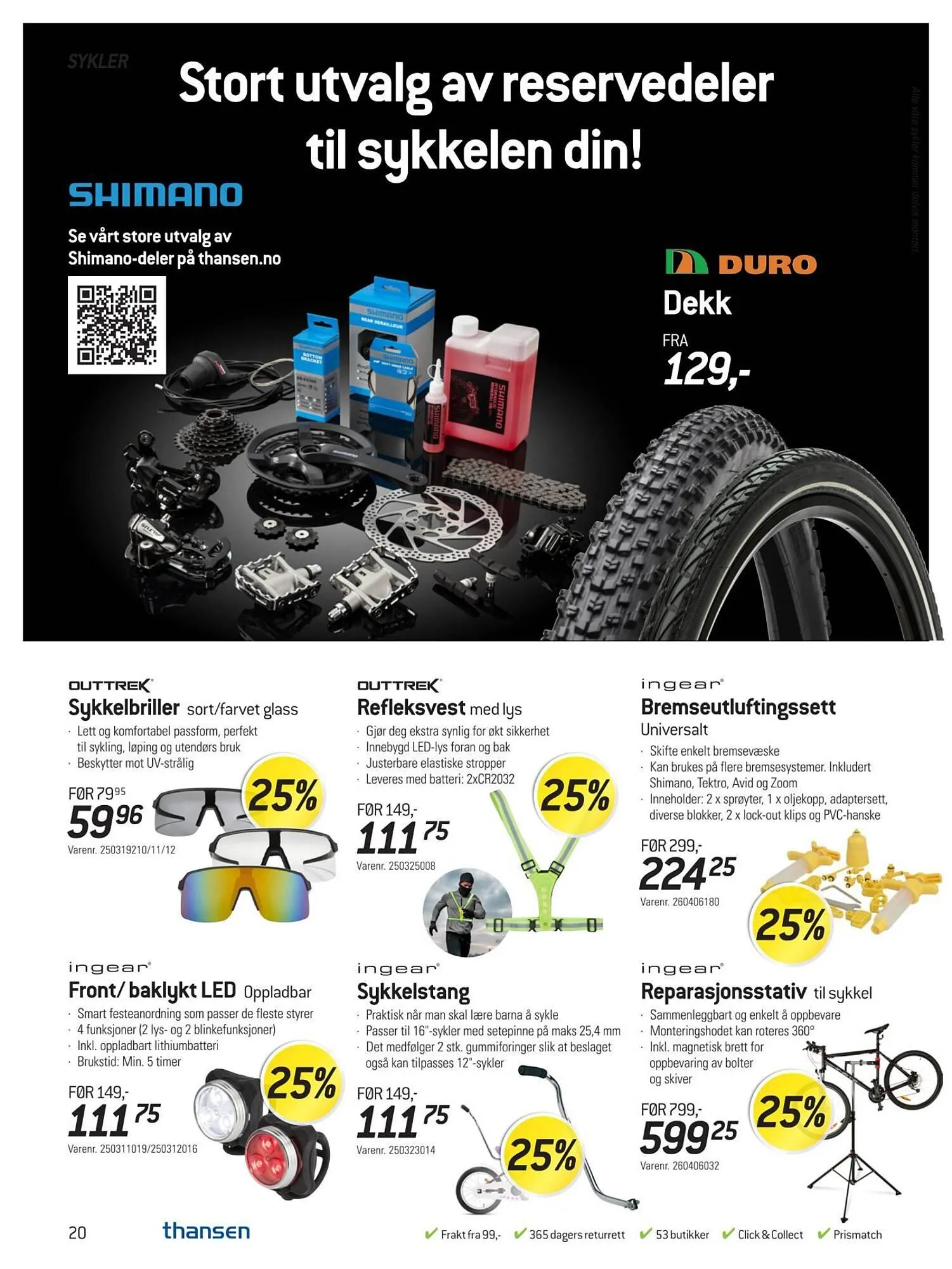 Thansen kundeavis fra 1. mars til 31. mars 2026 - kundeavisside 20