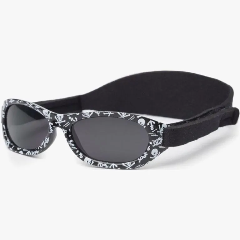 Solbrille baby, black, pirat