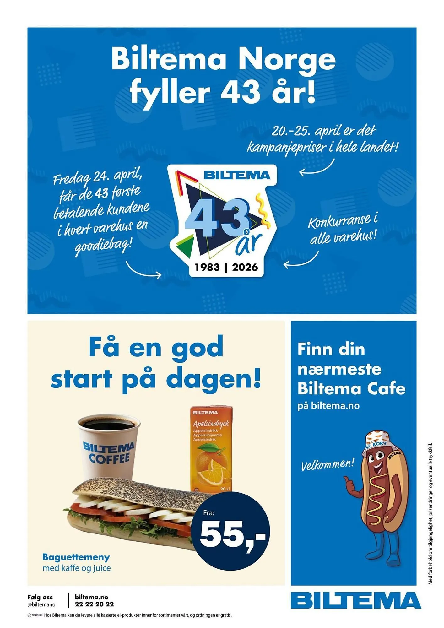 Biltema kundeavis fra 20. april til 26. april 2026 - kundeavisside 8