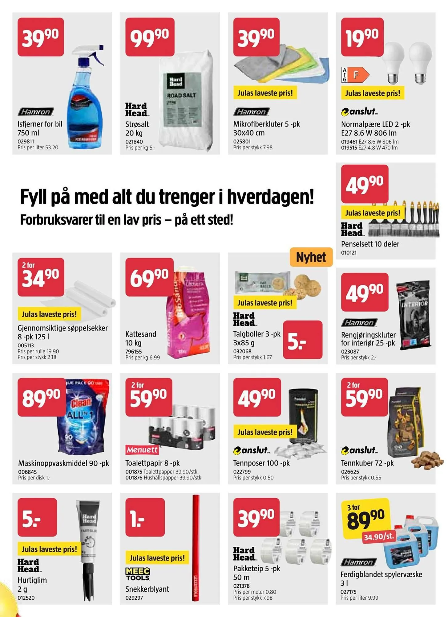 Jula kundeavis fra 30. desember til 15. januar 2026 - kundeavisside 7