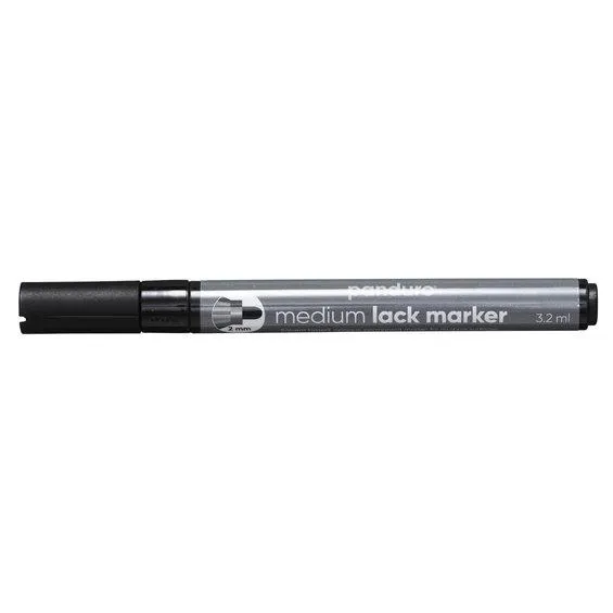 Panduro Lakkpenn Sort 2 mm