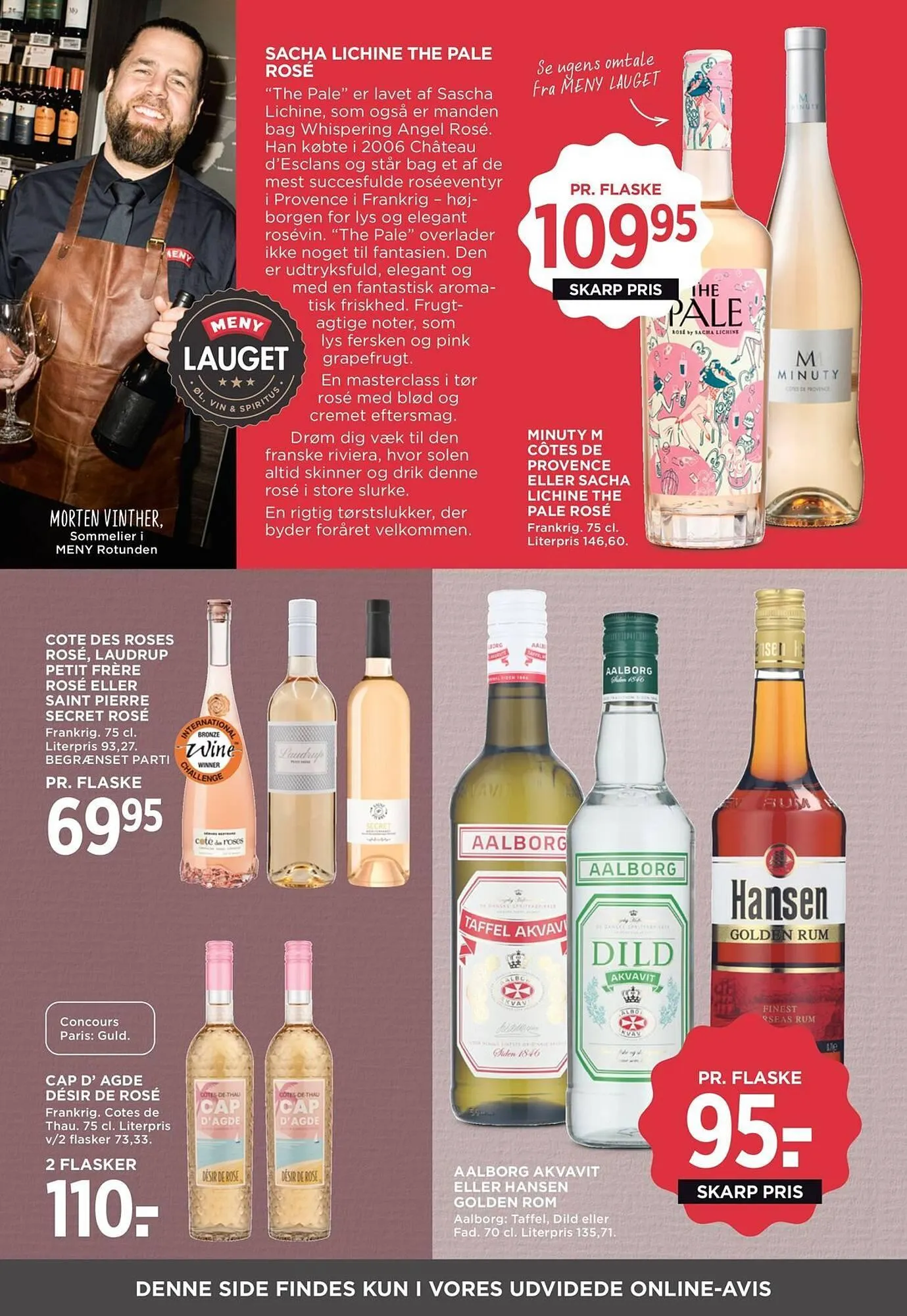 Meny kundeavis fra 27. mars til 4. april 2026 - kundeavisside 33