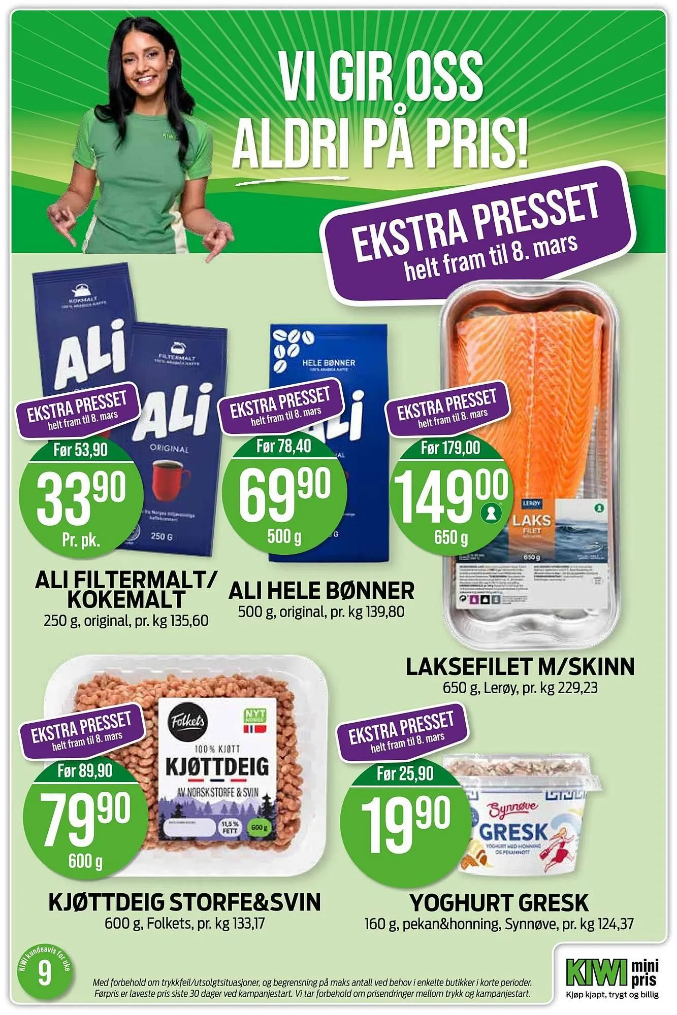 Kiwi kundeavis fra 23. februar til 2. mars 2026 - kundeavisside 2