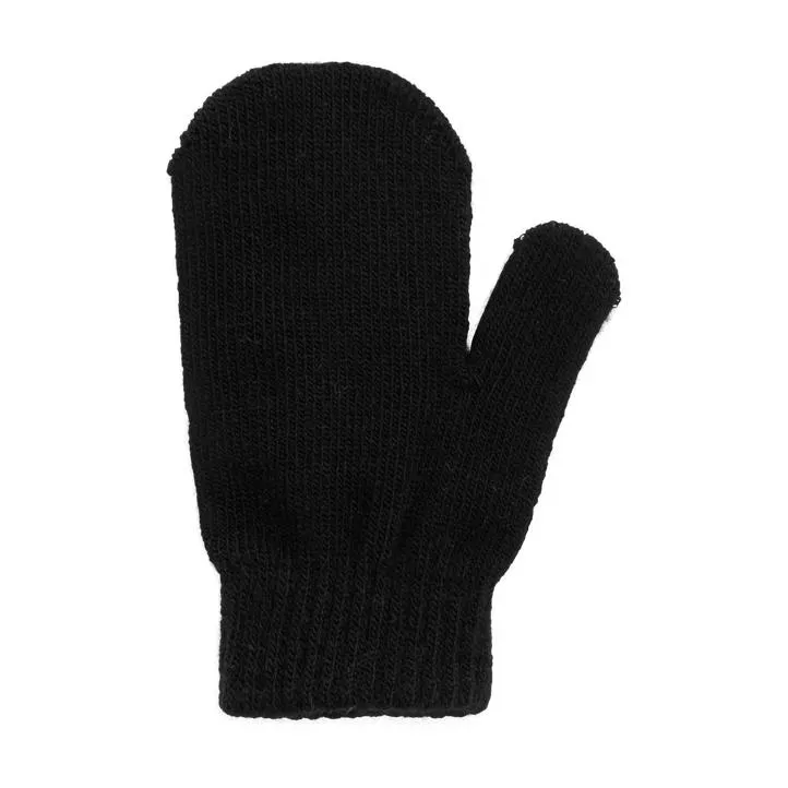Magic Mitten 2PK, votter barn, Svart