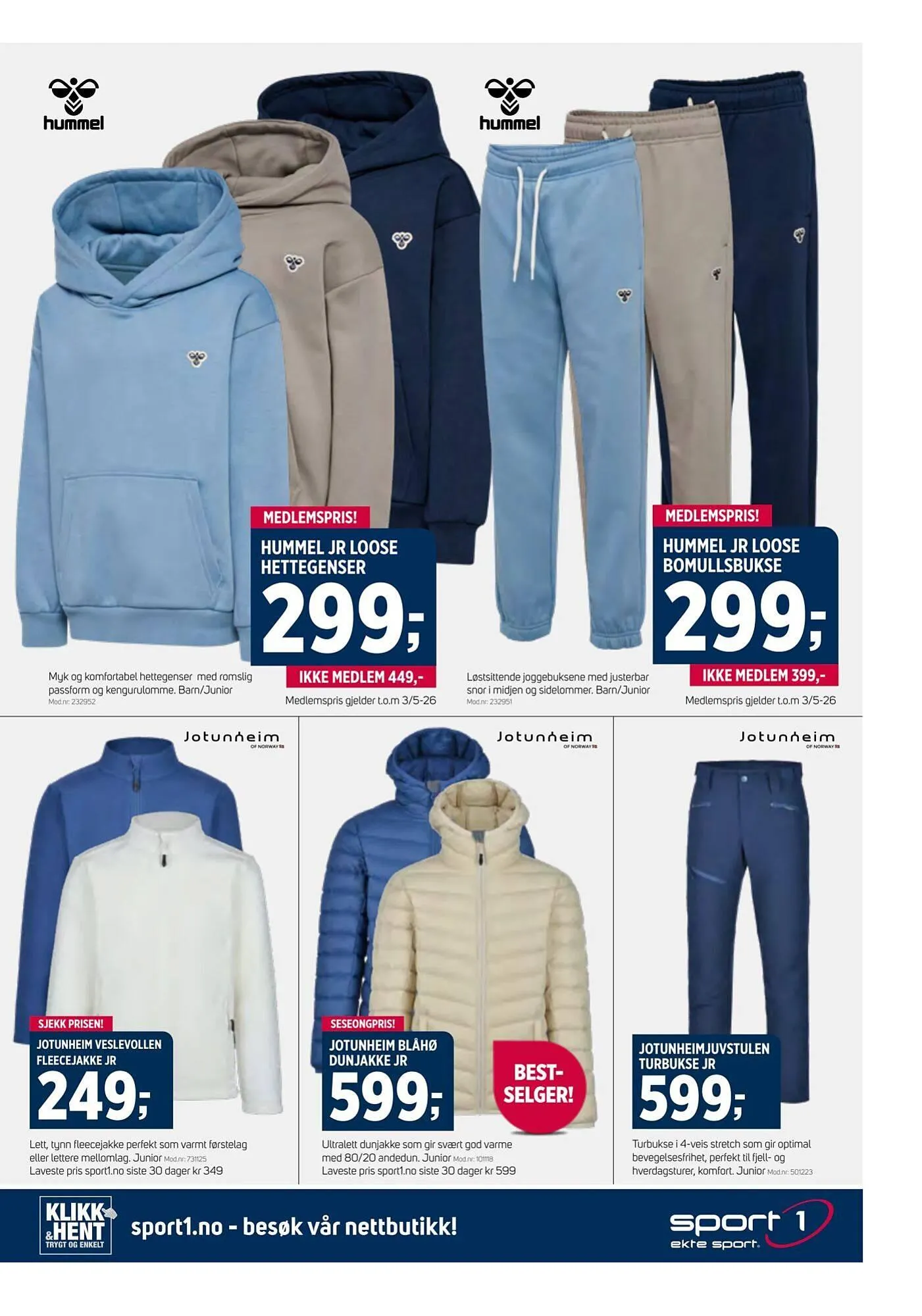 Sport 1 kundeavis fra 19. april til 3. mai 2026 - kundeavisside 11