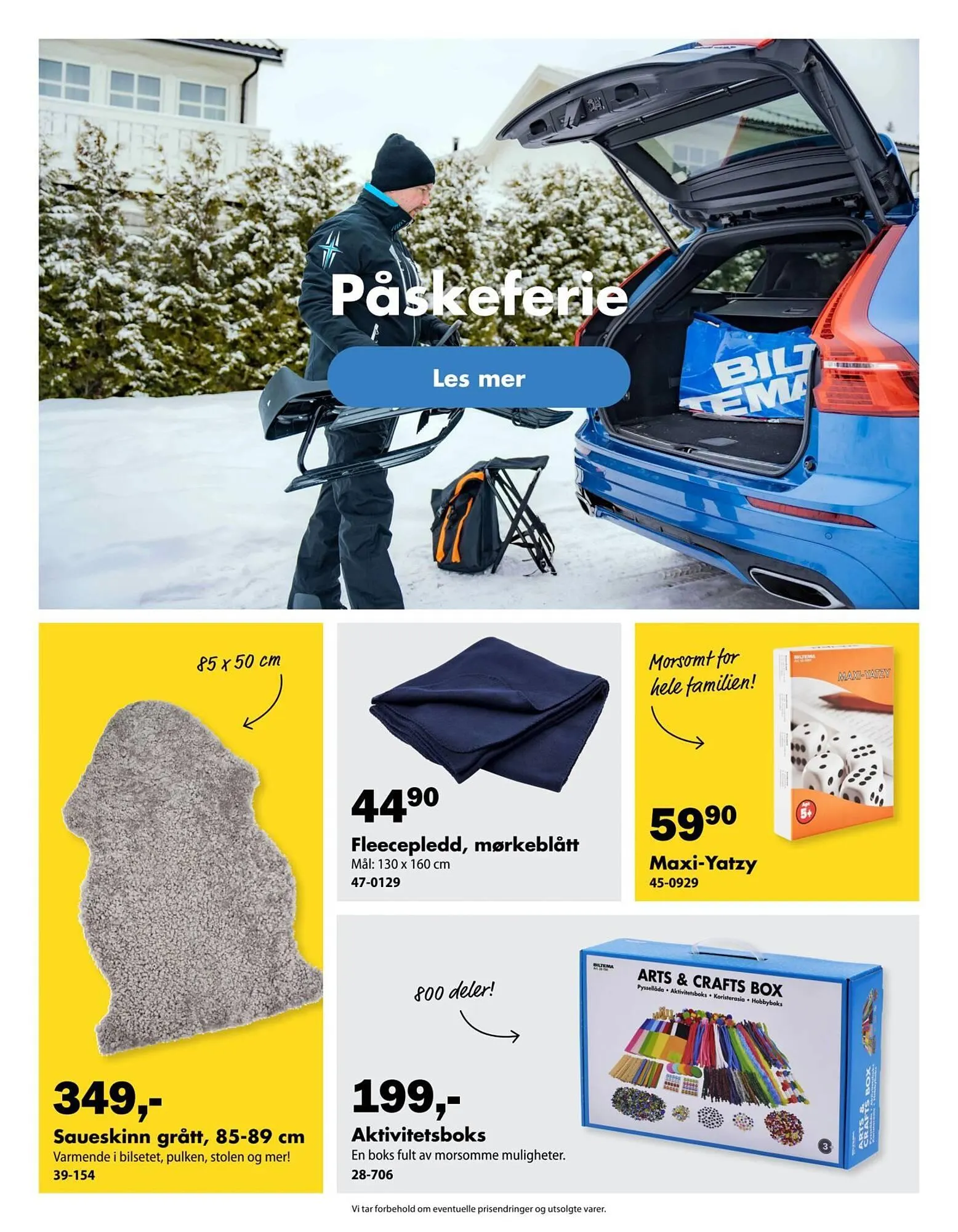 Biltema kundeavis fra 1. mars til 1. april 2026 - kundeavisside 2