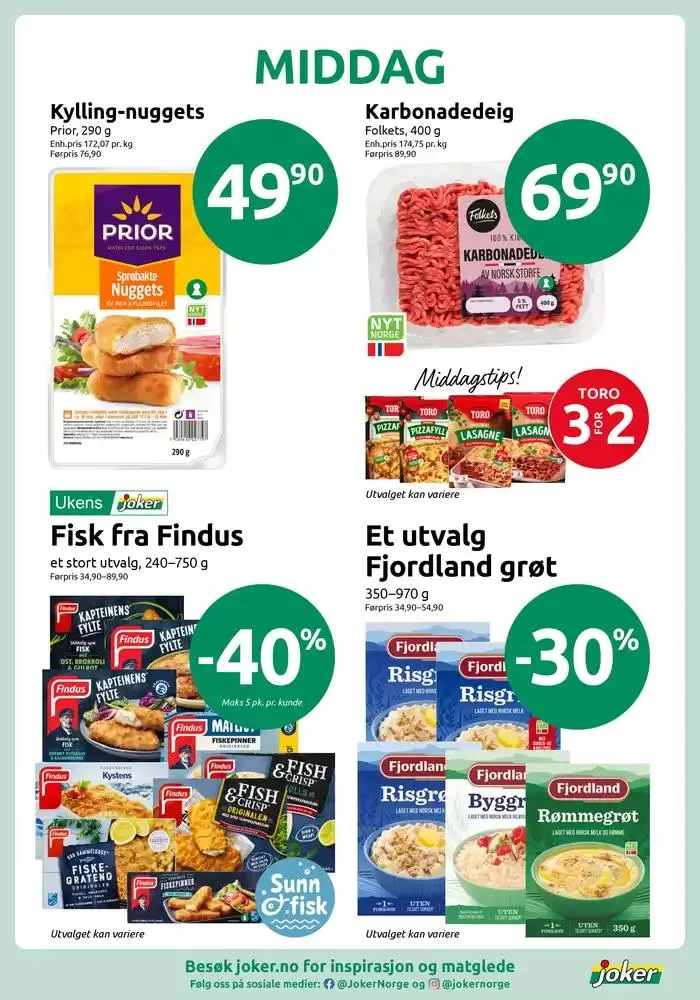 Joker Kundeavis fra 21. oktober til 4. november 2024 - kundeavisside 18