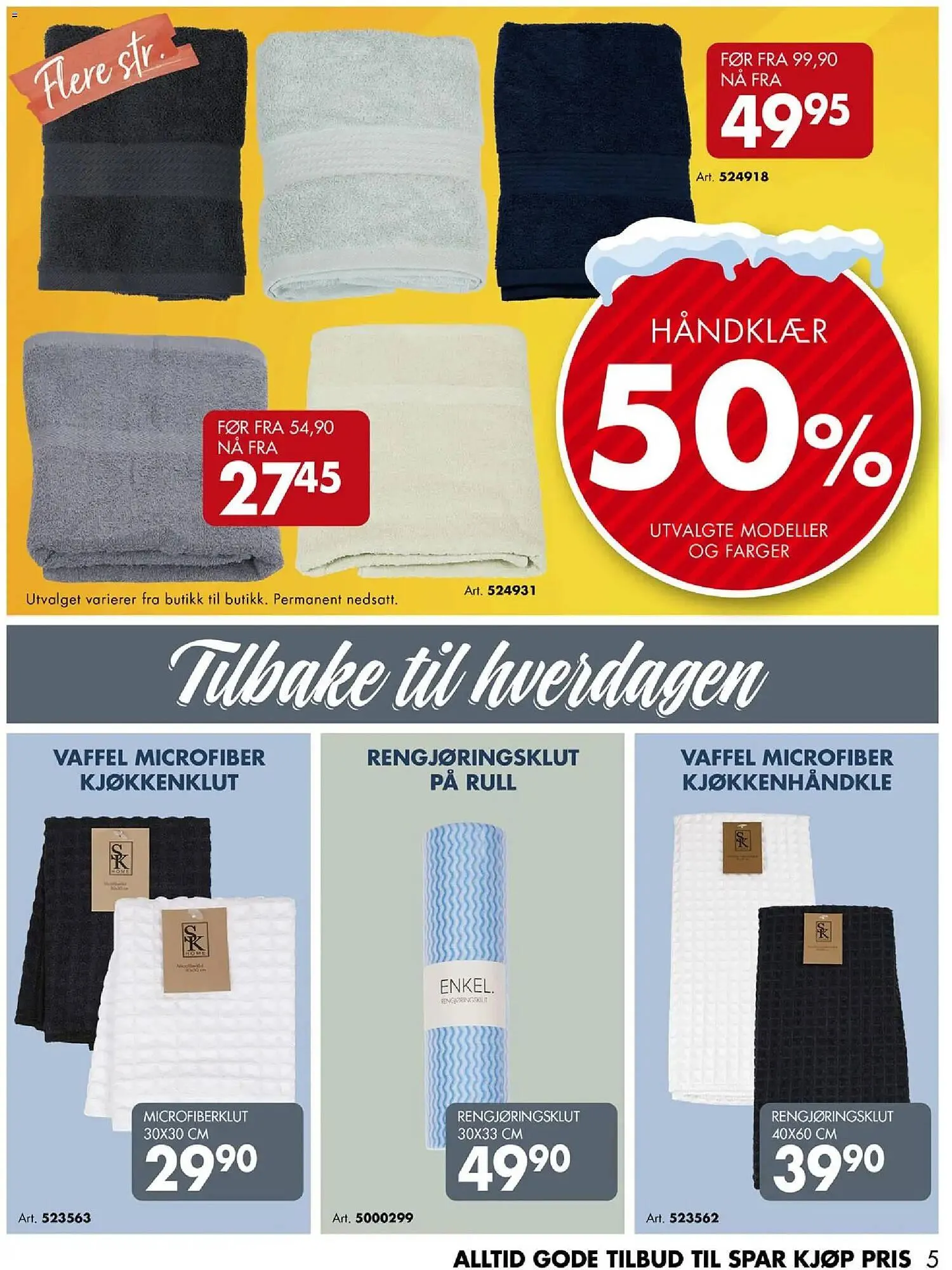 Sparkjøp kundeavis fra 5. januar til 18. januar 2026 - kundeavisside 5