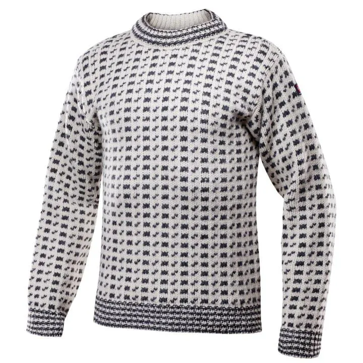 Devold Original Islander Crew Neck OFFWHITE/ANTH.